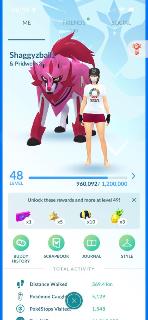 Finally got my shiny zamazenta :)