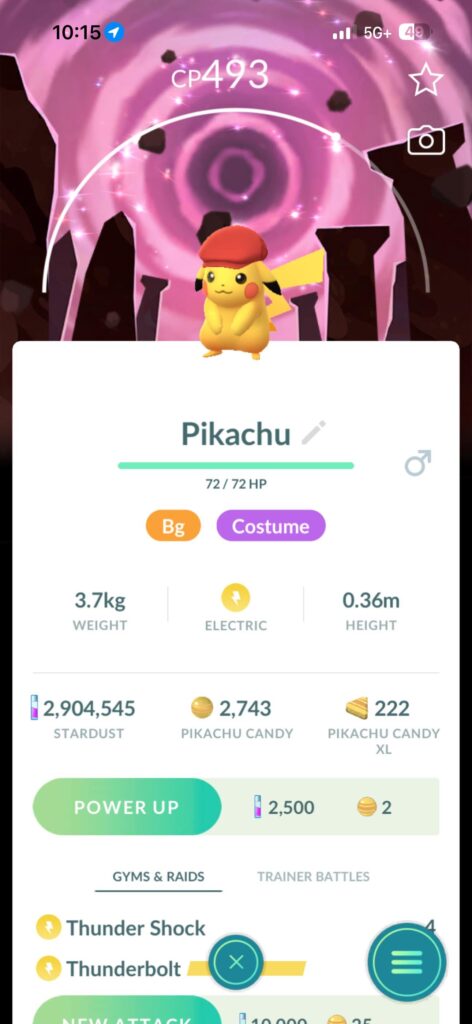 Is this pika supposed to have this background?