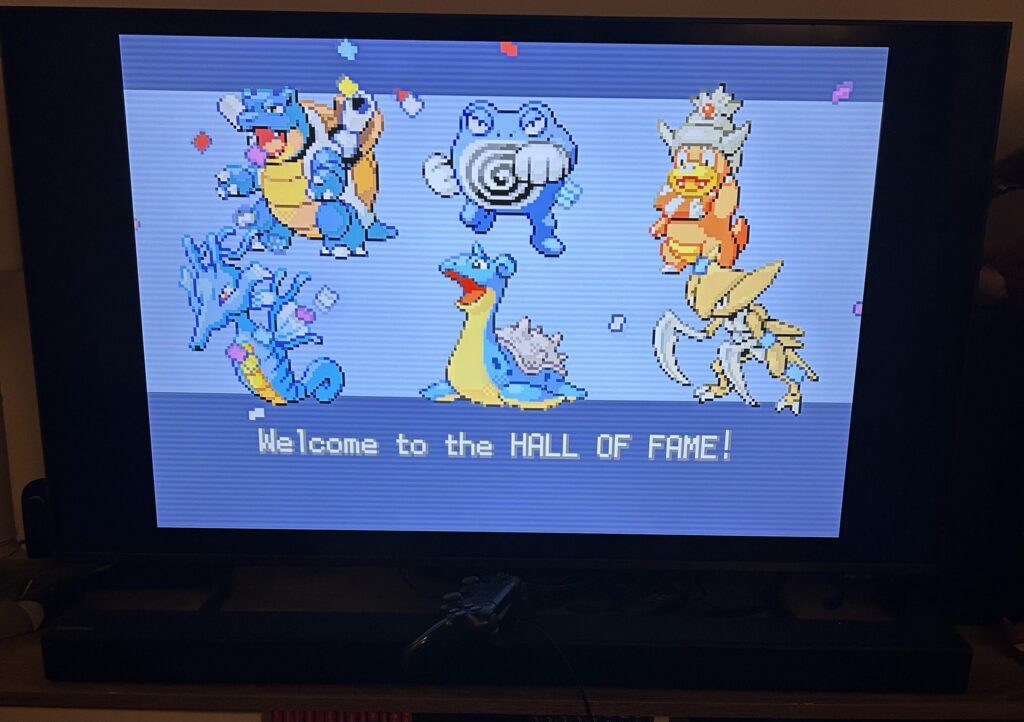 My water monotype run for Leaf Green