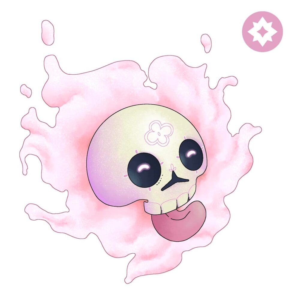 Hi, guys. I made regional versions of Gastly and Haunter. I thought you may like them.