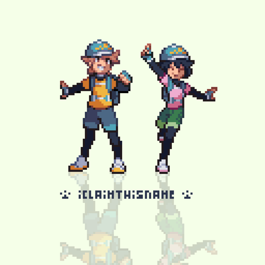 The new Waves trainers as pixelart sprites!