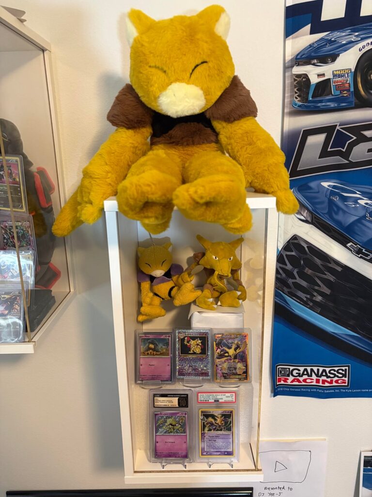 There’s nothing like a big plush to tie together a card display!