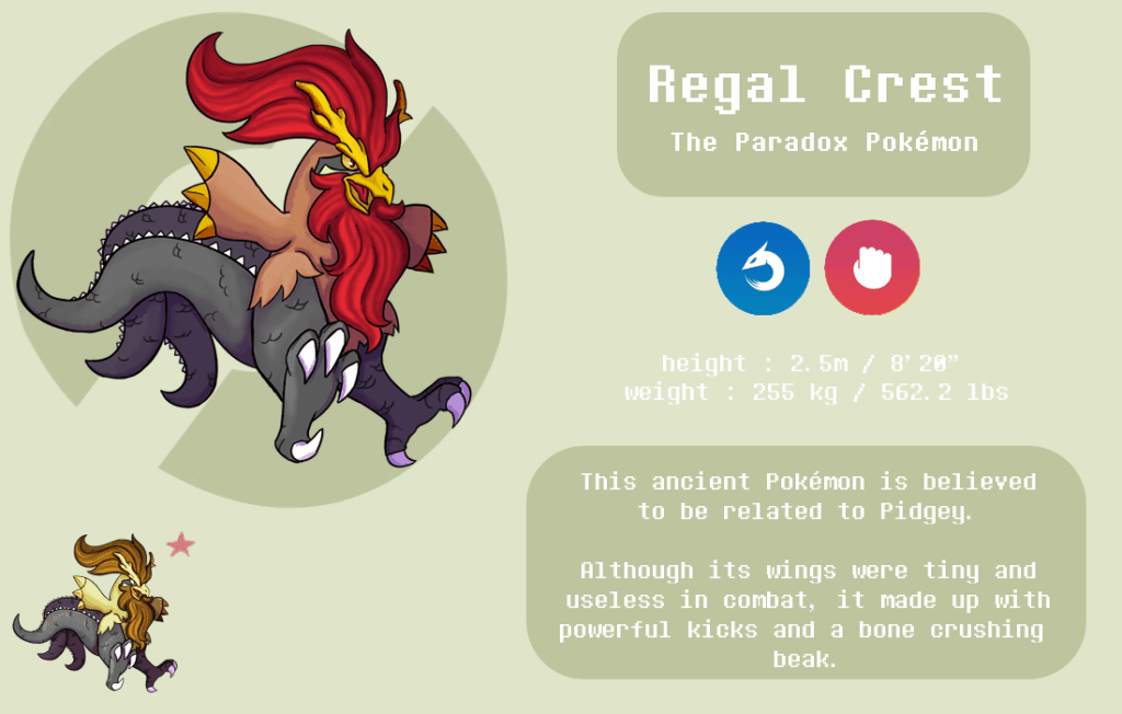 [OC] My Paradox Pidgey