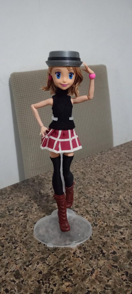 My custom Serena pokemon journeys doll is finally completed! I love her so much! 🥹🫰🖤❤️🩷