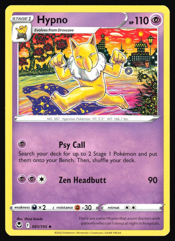 Hypno's attack (Psy Call)