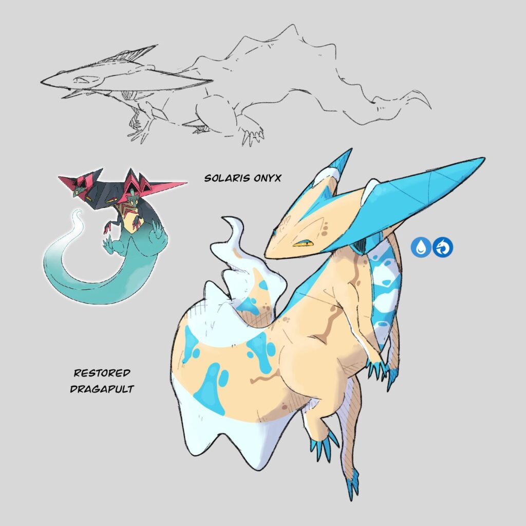 Ancient Dragapult restoration