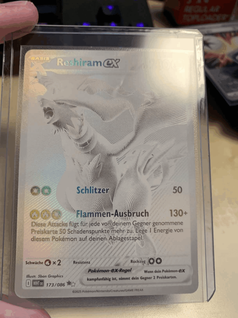 Reshiram Ex pull