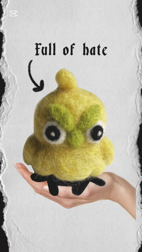 I felted a Browt and I cant stop laughing