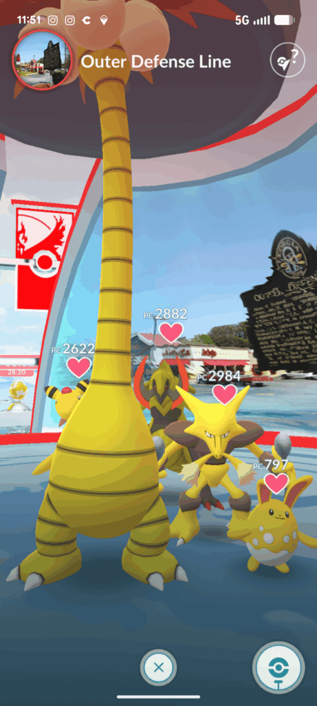 Color combos in Gyms