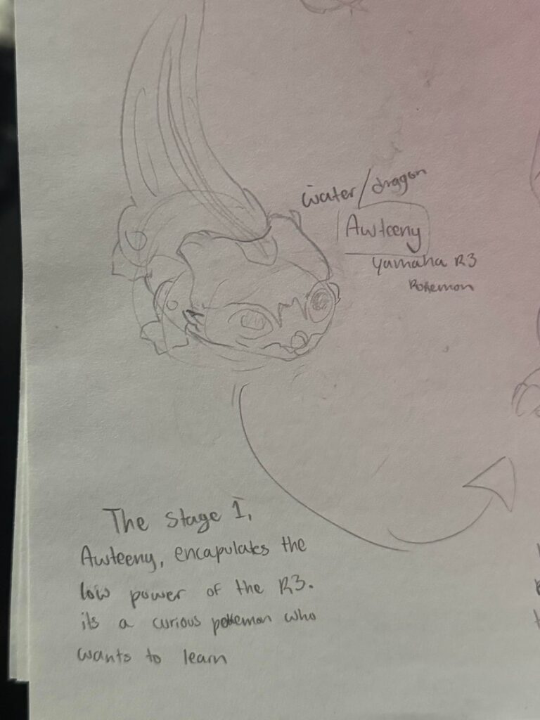 Yamaha motorcycles meet pokémon??