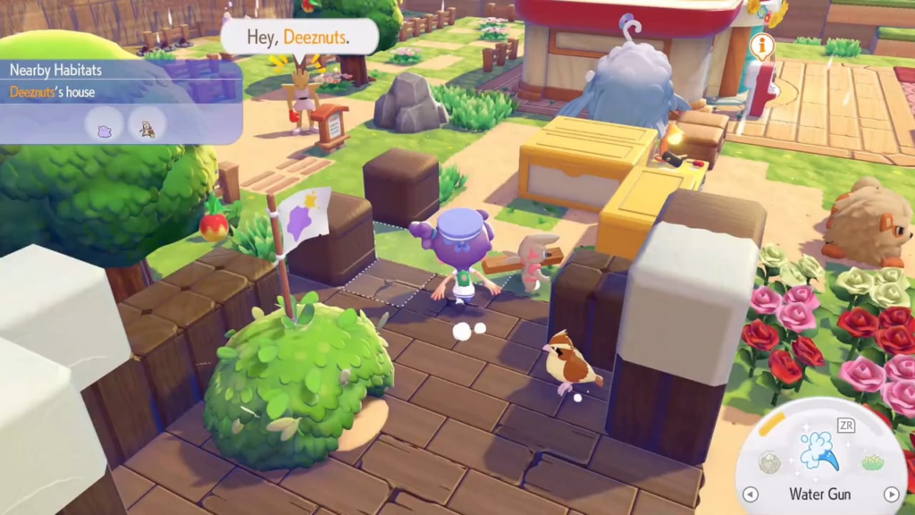 Pokopia really lets the Pokemon be themselves