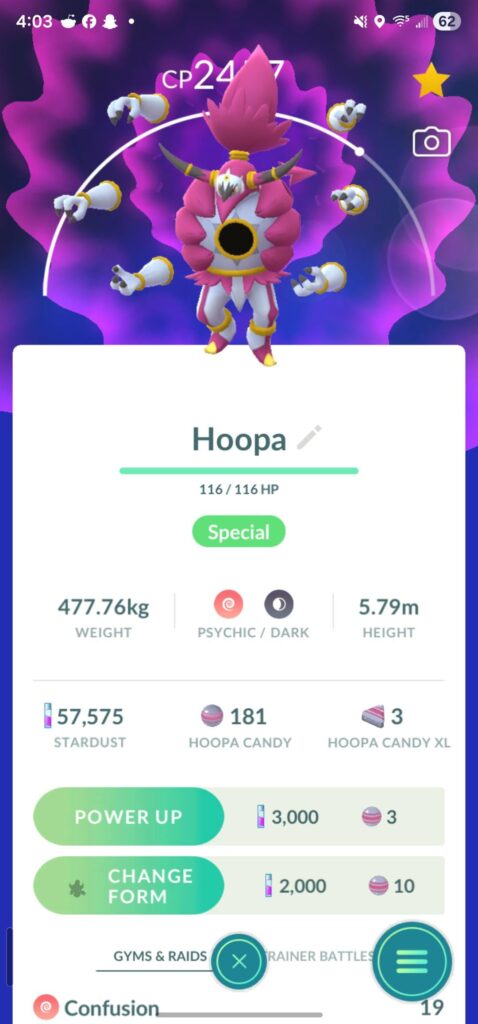 Hoopa Unbound, or Bound?