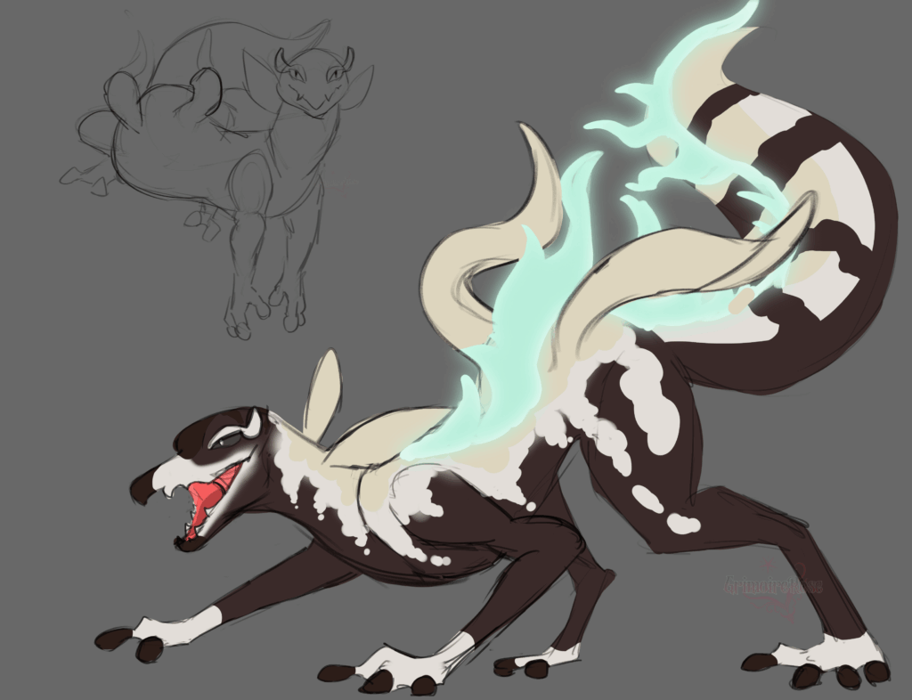 (OC) Salandit line x Gecqua Fusion