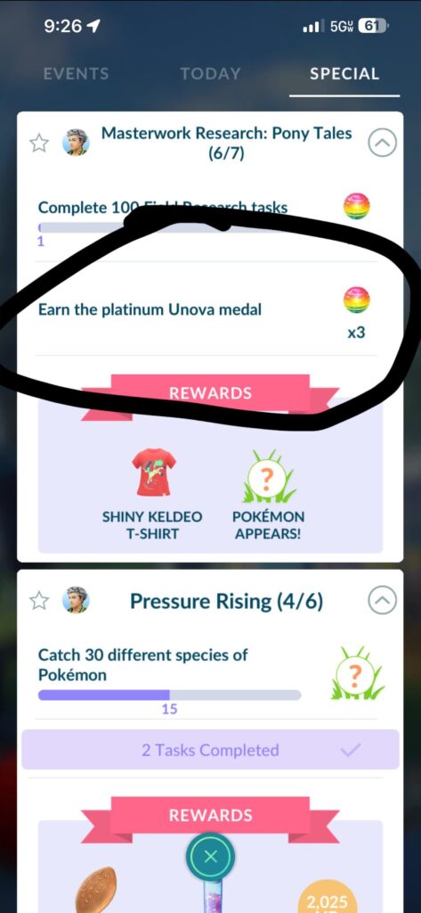 Masterwork Research task requires region locked siglyph.