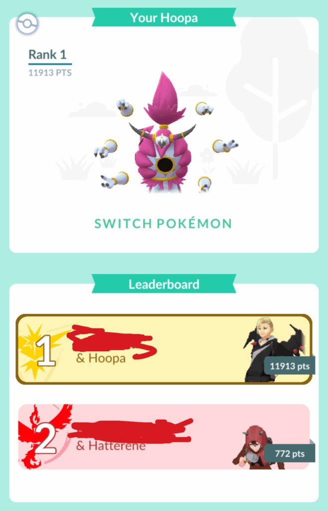 Bro got hit by the outplay button. Remember, if there is a psychic/dark showcase, the winner is always gonna be hoopa...