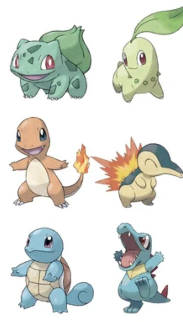 Just a little something I noticed with Pokemon designs