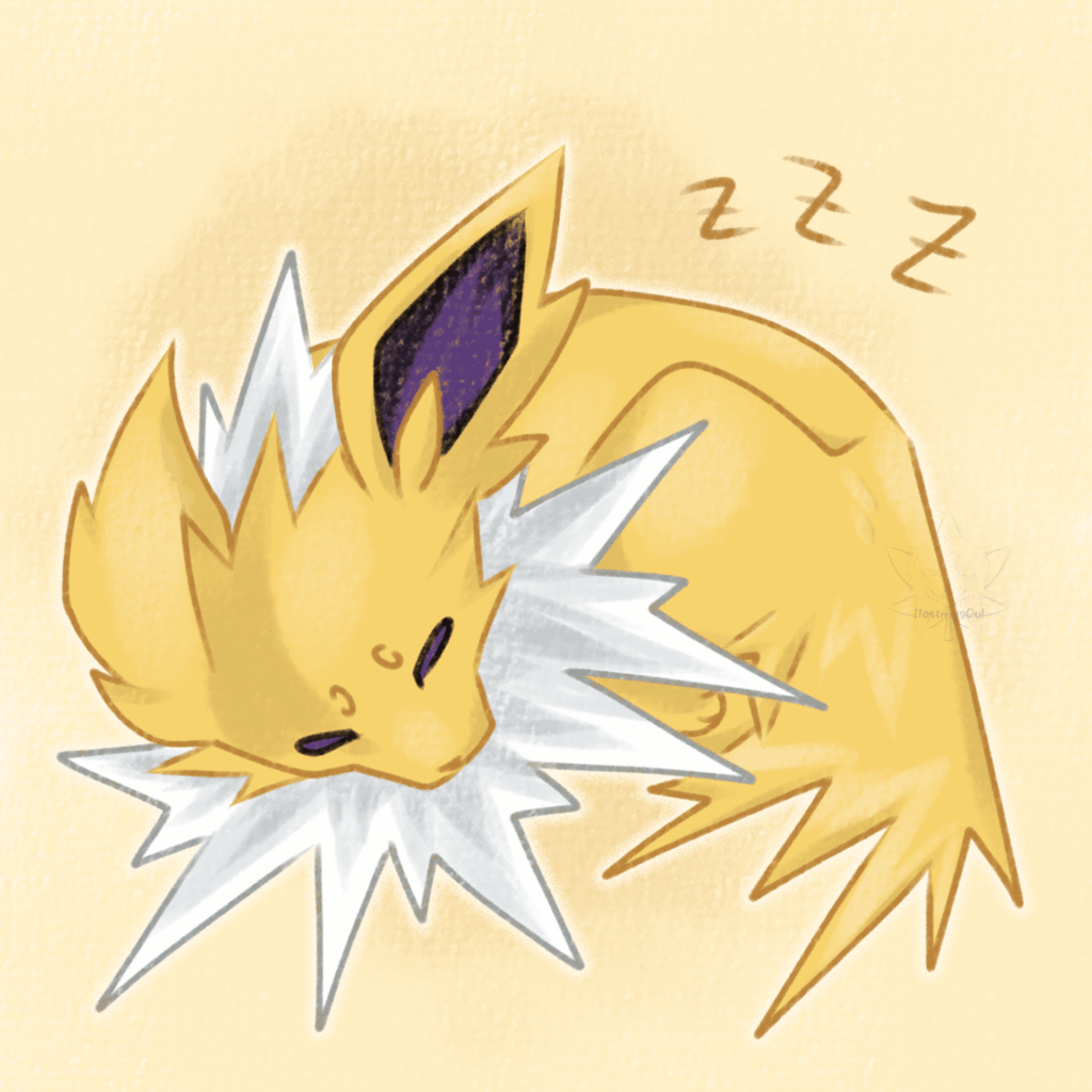 Eepy car 💤 (my art)