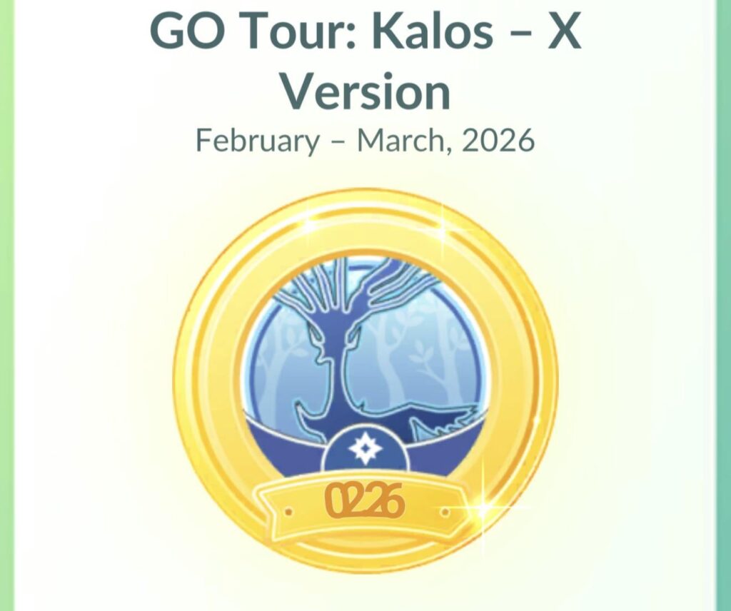 Kalos tour badge incorrectly displays 0226 instead of 2026