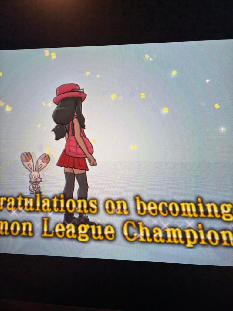 Solo’d pokemon x with only a bunnelby.