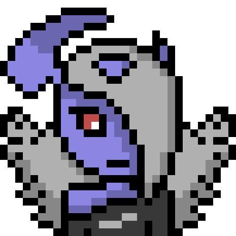 Absol pixel art I made