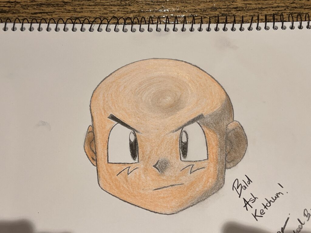 I drew Ash!!! This is what he looks like right?