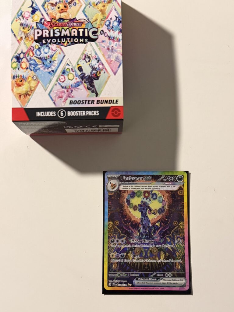 First time opening Prismatic Evolutions for my birthday and I pulled this