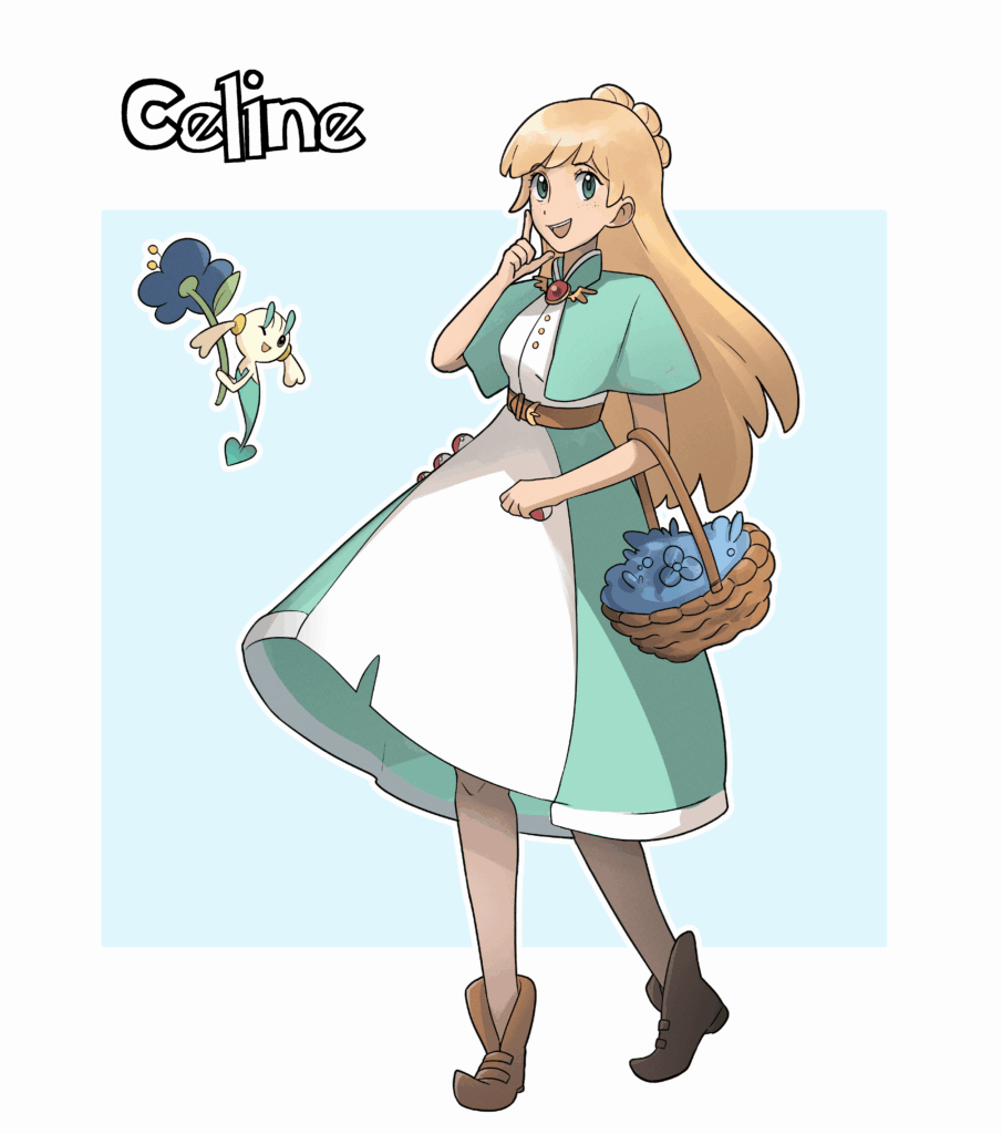 [OC] Pokémon x Mistria (Celine)