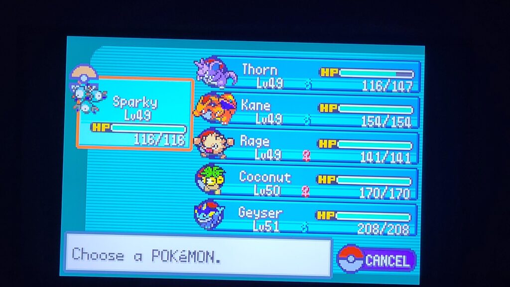 Beat leaf green Rate my team