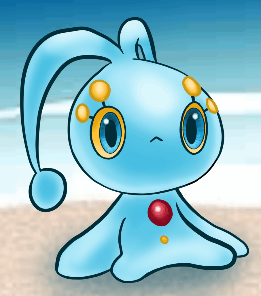 I draw Manaphy (OC)