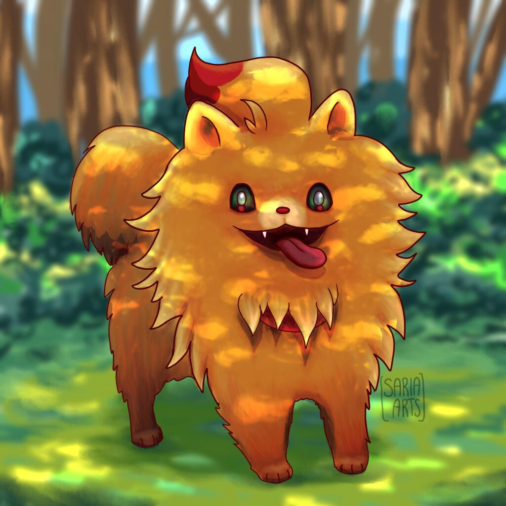 Adding to the masses of Pombon fanart