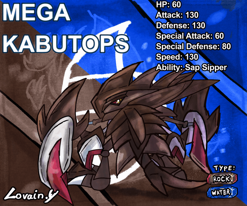 My take on Mega Kabutops