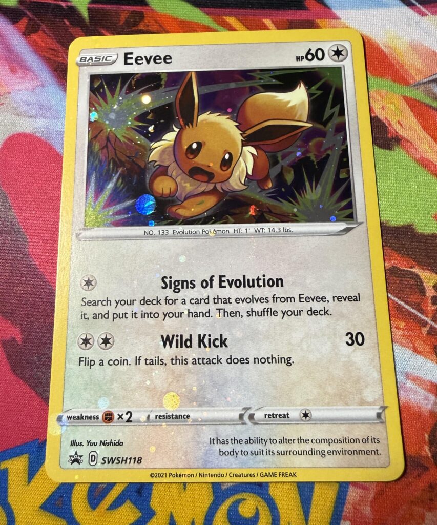 „Bleeding“ Eevee 💕 I love Holobleeds, more shiny shine :)