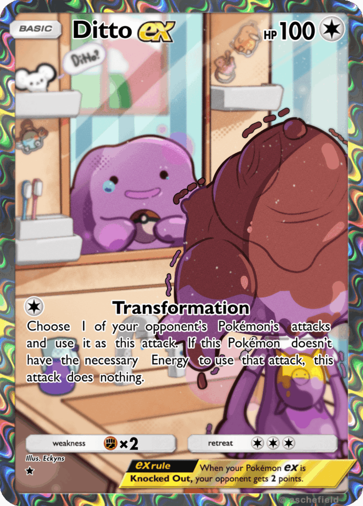 Custom Pokemon Cards I've made.