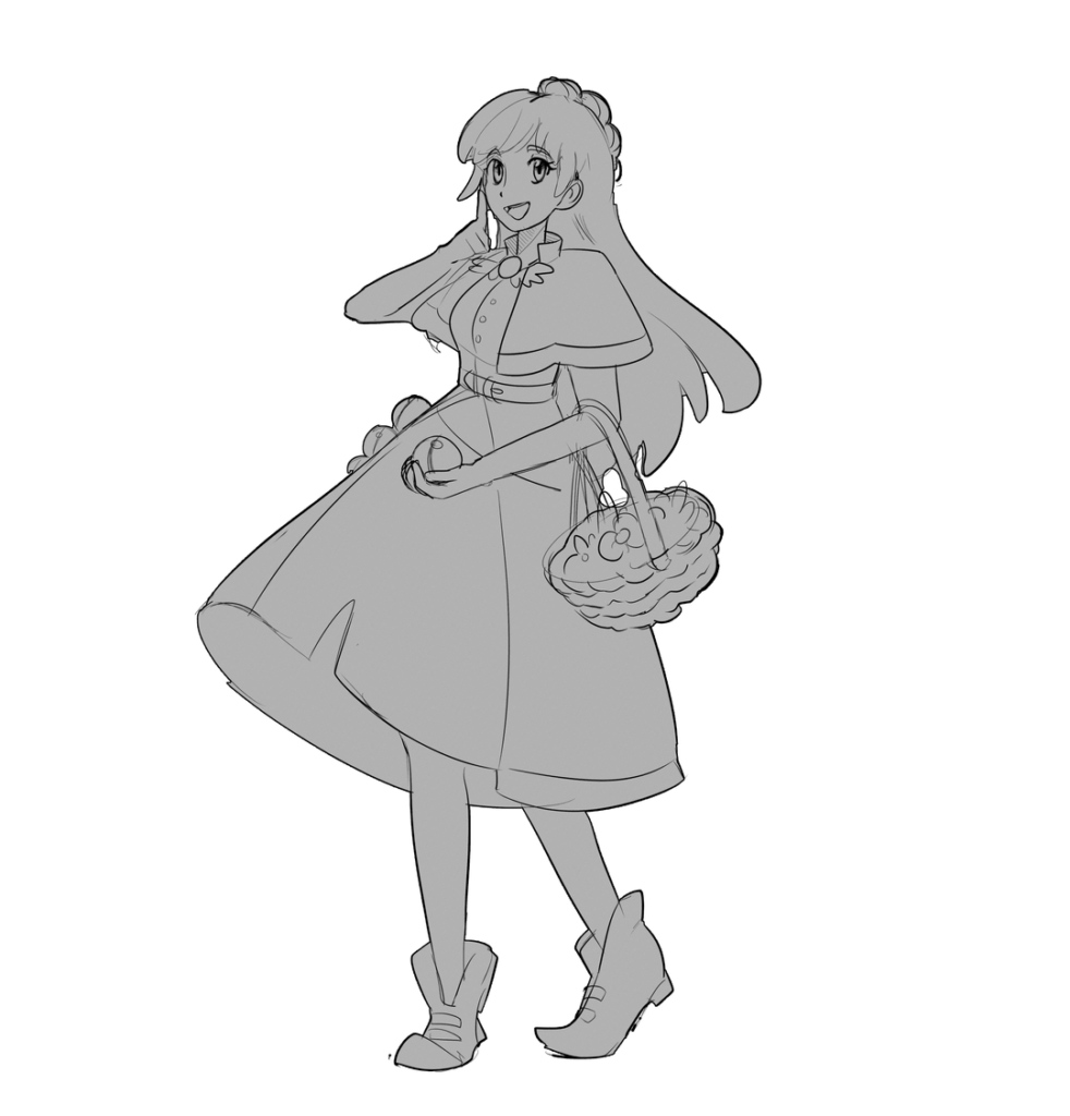 Trying pokemon artstyle for the first time