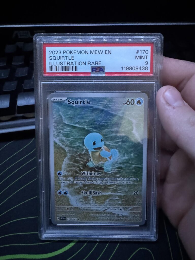 The urge to break Squirtle out of its slab…