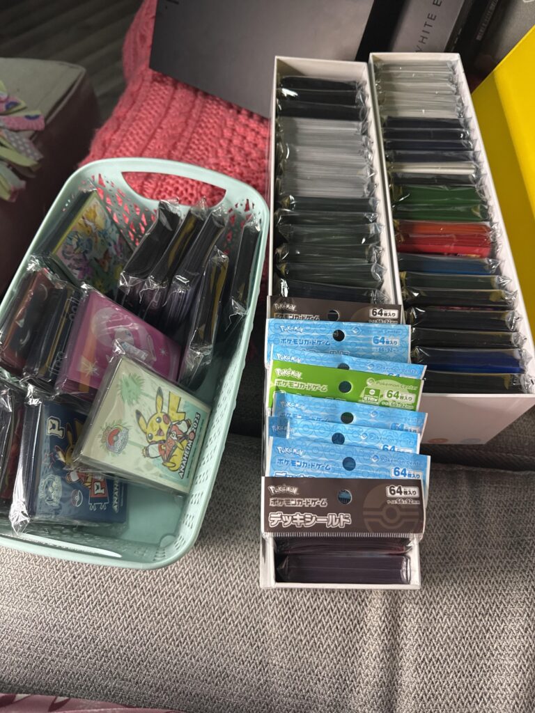 Pokémon sleeve collectors – anyone else trying to collect single sleeves for binder displays?