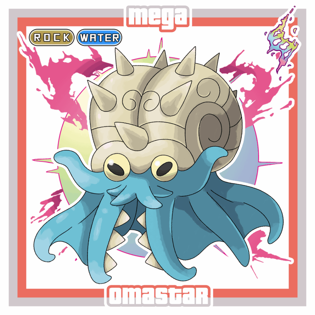 What If Omastar Mega Evolved?