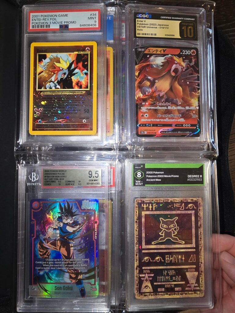 Filled a binder full of slabs I've collected. Handful of my childhood faves mixed with a bunch my kids helped me pick out. Happy with how it turned out 😁