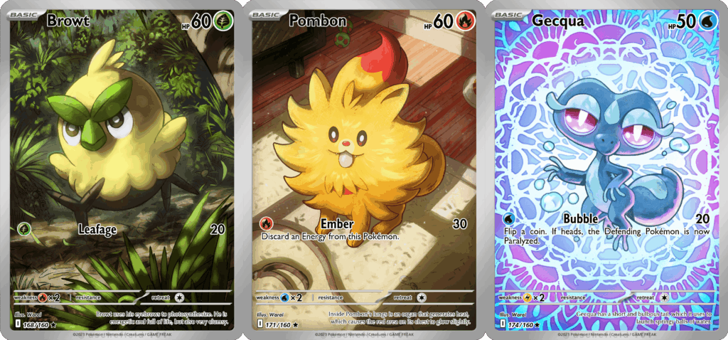 [OC]-Winds and Waves Starters custom Cards