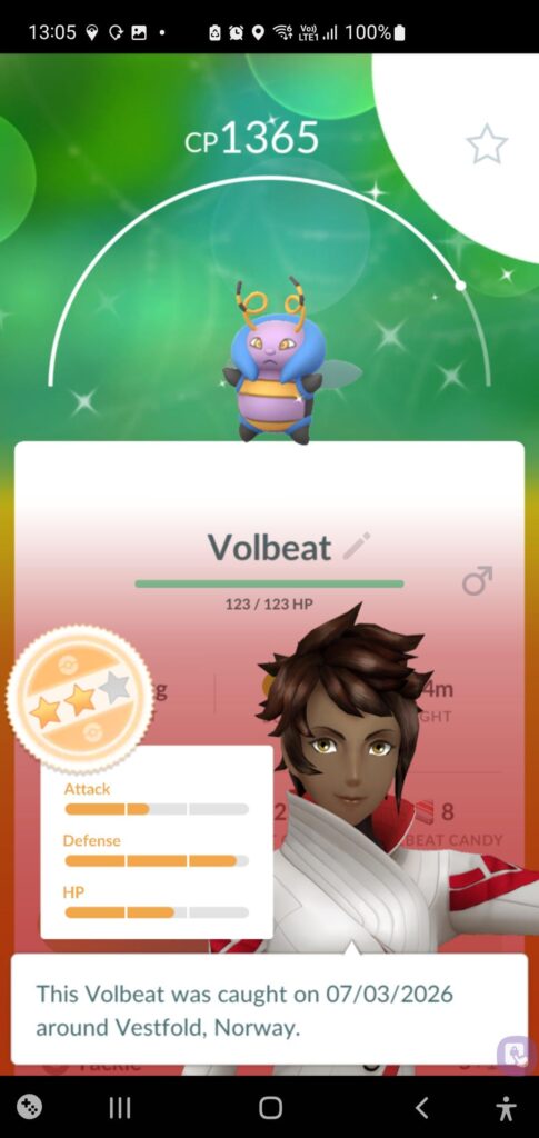 First I get shiny ditto and 30 mins later this one goes shiny 😍