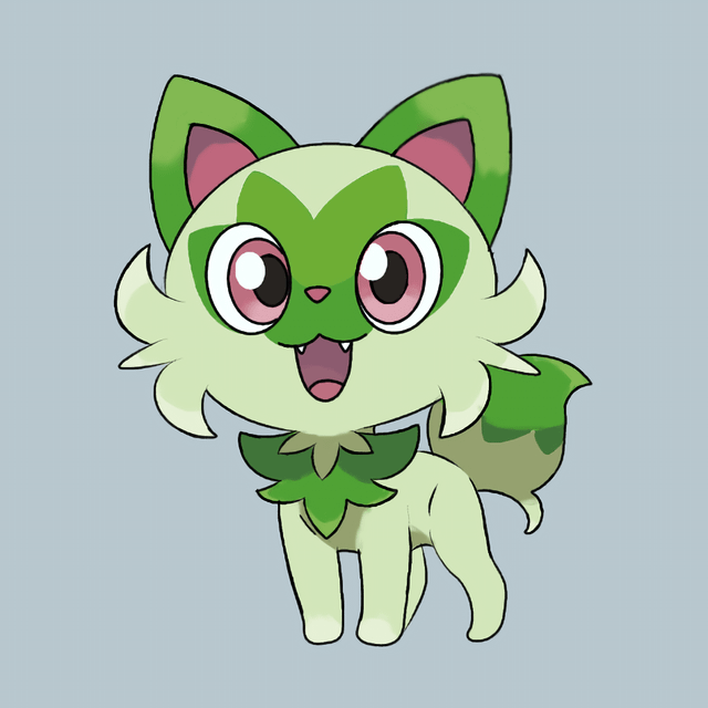 Sprigatito render Edit