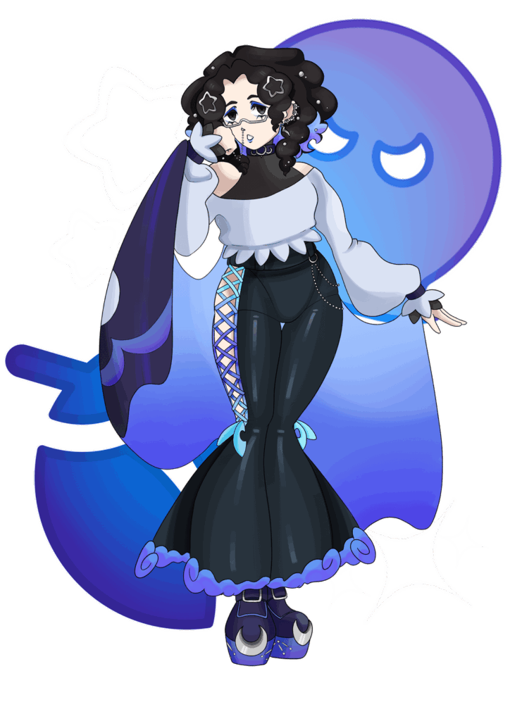 [OC] Tried my hand at drawing a pokemon style render for my trainer character