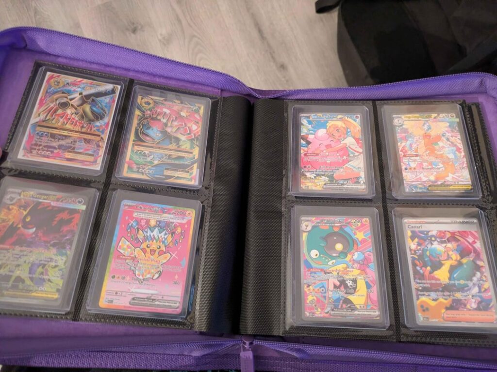 I opened my Pokemon Center ETB and got 2 God packs in a row...