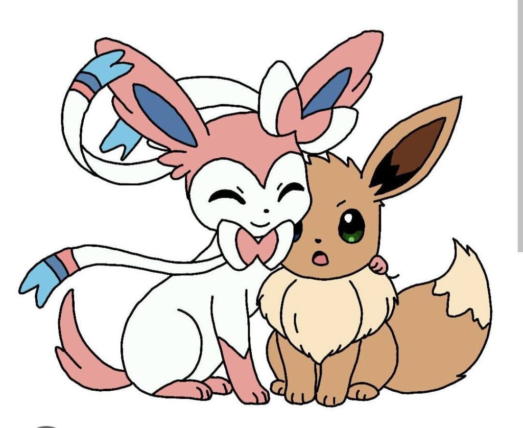 Cards with Sylveon and Eevee? Binder page ideas.