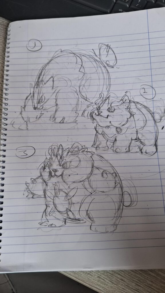 Which of this hamster grass type starter pokemon finale form is the best? These are not their finale designs, just the vibe to go for