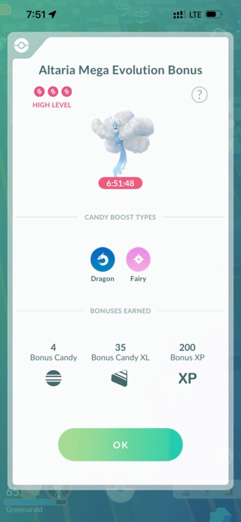 Why does my mega show so many xl candies while only a few normal ones?