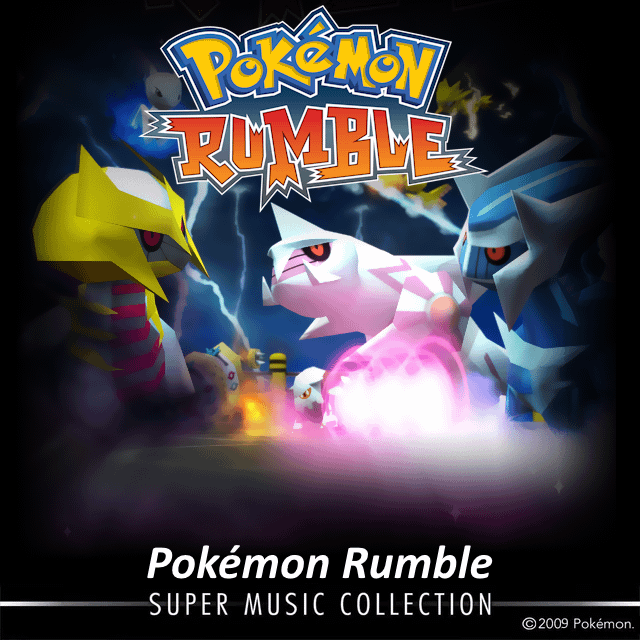 i made pokemon rumble ultra music collection ost cover art couse no one made one