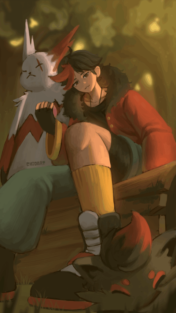 I DRAW MY FRIEND'S POKEMON TRAINER ORIGINAL CHARACTER (OC)