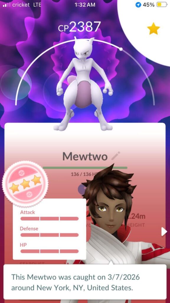 My first hundo legendary!
