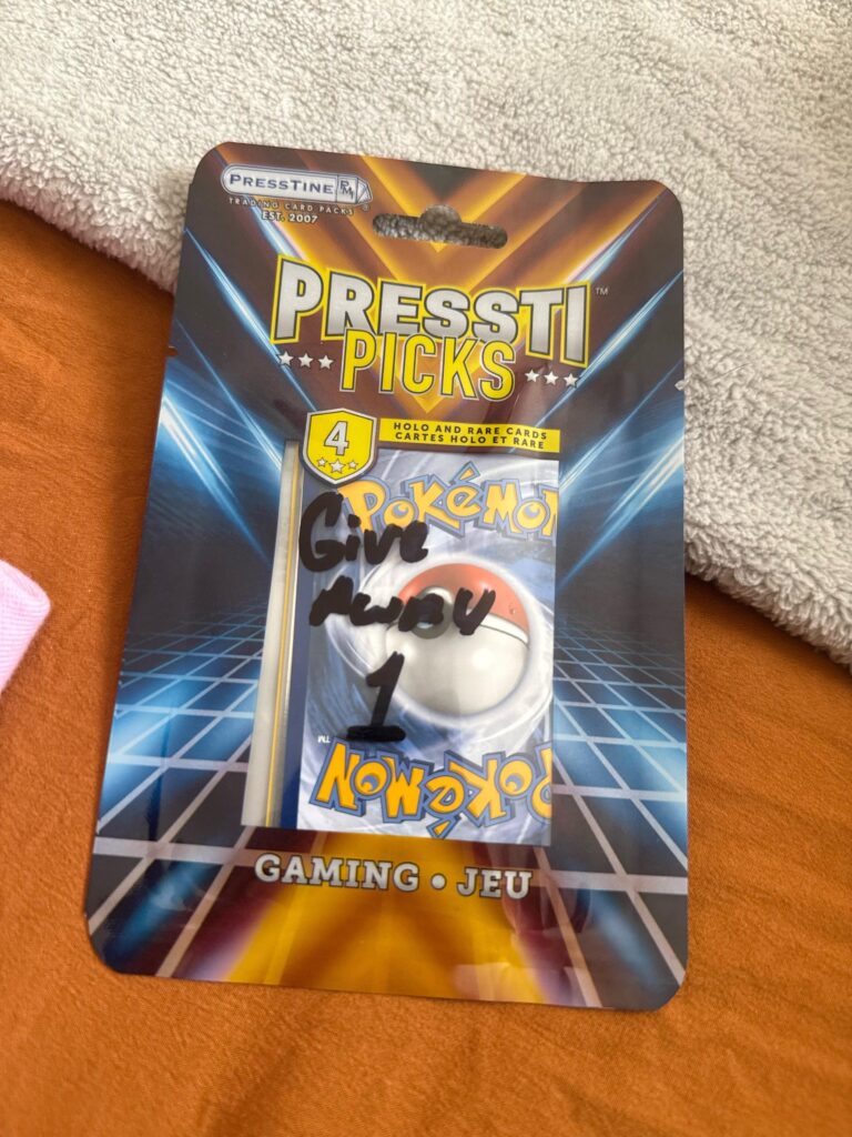 What do I do with this as I don’t collect Pokémon. Won it in a coin show giveaway hence the sharpie all over it lol.